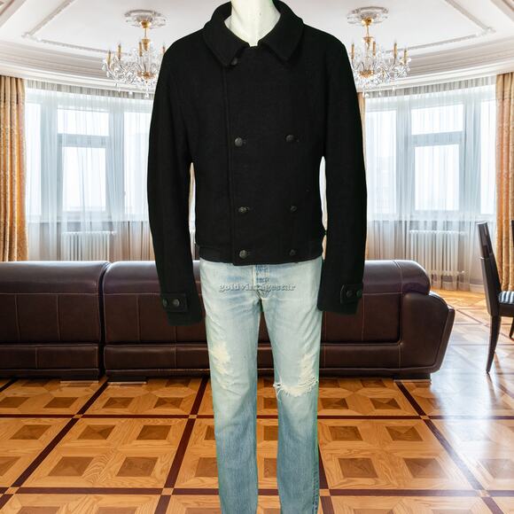 Raif Adelberg Richard Kidd Wool Bomber Jacket L - Picture 1 of 12
